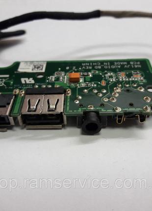USB, Audio, e-SATA разъемы для ноутбука Asus N61JV, * N61JV AU...