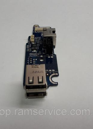 USB, Lan, разъемы для ноутбука Dell D620, * LS-2792P, б / у