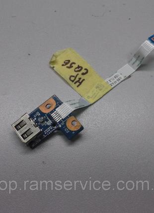 Плата USB для ноутбука HP Compaq Presario CQ56, G62, DA0AX1TB6...