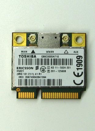 Адаптер модуль WWAN 3G для ноутбука Toshiba Portege R930-1M4 A...