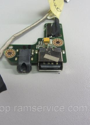 Плата USB, Audio для ноутбука Lenovo A10, BH5328B VER 1.3, б / у