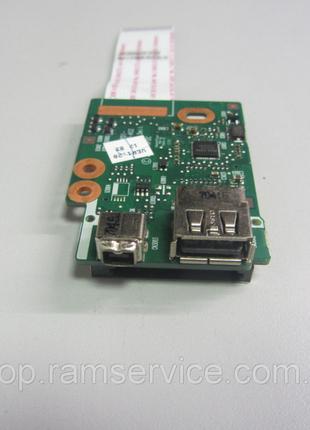 Плата USB, card reader для ноутбука HP 6555b, * 6050A2331801, ...