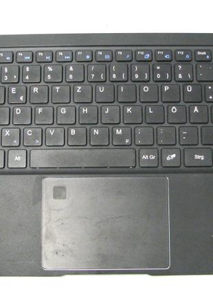 Середня частина корпусу з клавіатурою та тачпадом для ноутбука...