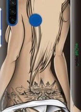 Чохол на Xiaomi Redmi Note 8T Дівчина з татуюванням "2735c-181...