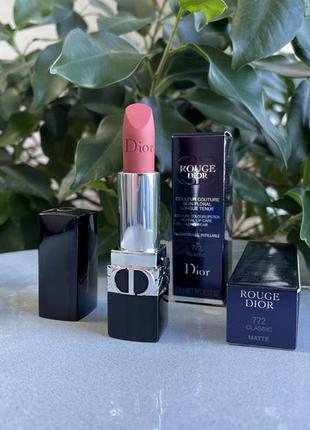 Помада dior rouge dior mat 772 classic 3.5g