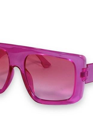 Солнцезащитные женские очки 13061-6 малиновые, маска