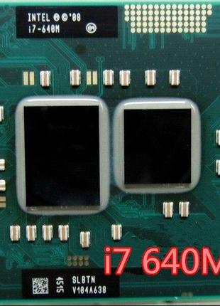 Intel Core i7-640M SLBTN 3.46GHz/4M/35W Socket G1 Процессор дл...