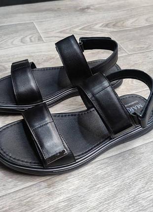 Универсальные мужские сандалии - летняя обувь на липучке