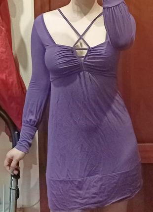 Великолепное платье - туника лавандового цвета!