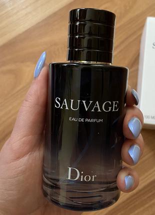 Christian Dior Sauvage 100ml парфюмированная вода Мужские духи...