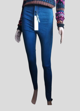 Женские джинсы высокая посадка размер xs-s