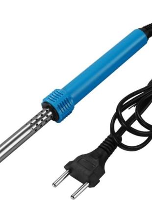 Паяльник електричний зі змінним жалом WD-47 Blue 40Вт