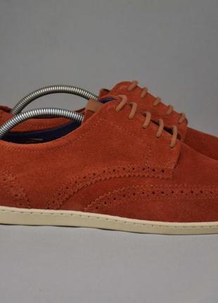 Fred perry jacobs suede oxford туфли оксфорды мужские замшевые...