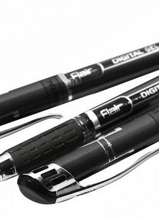 Ручка гелевая Flair "Digital Gel" (черная)