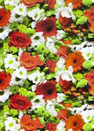 Мелованная бумага - цветы, Unison, PVM10-84