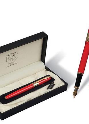 Ручка капиллярная красный корпус в подарочной упаковке Picasso...