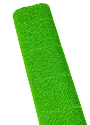 Папір гофрований 50х250см, 180г - зелений, 563