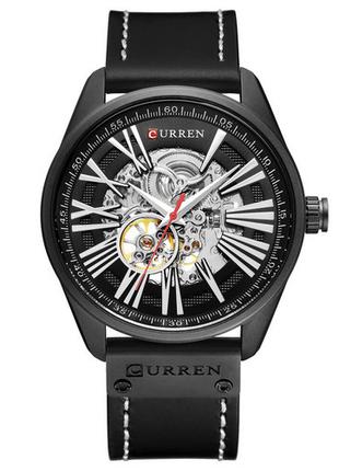 Классические мужские наручные часы Curren 8299 All Black