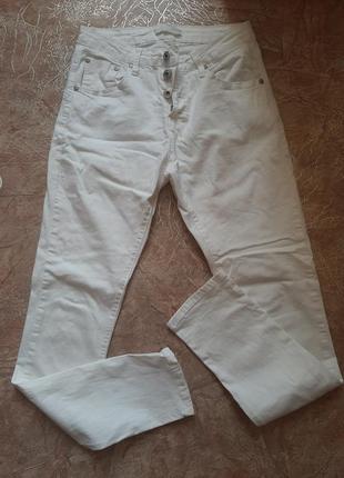 Джинси скини джинсы скіні скінні білі 34 xs xxs s білі слім об...