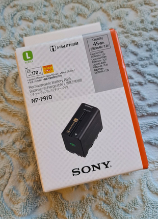 Аккумуляторы Sony NP-F970 (6300mAh)