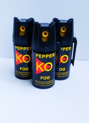 Газовий балончик Klever Pepper KO Fog аерозольний. Об'єм - 40 мл