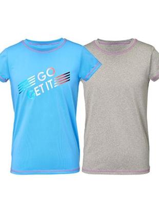 Набор двух спортивных футболок для девочки crane