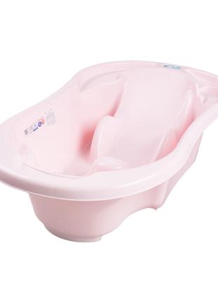 Ванночка "Комфорт" 2 в 1 анатомическая (Светло-розовый)