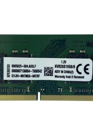 Оперативна пам'ять Kingston SODIMM DDR4 8Gb 2400 1.2V 260PIN K...