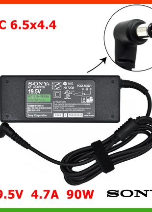 Блок питания для ноутбука Sony 19.5V 4.7A 90W (DC 6.5*4.4)