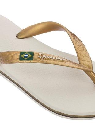 Вьетнамки женские Ipanema Classica Brasil II beige/gold