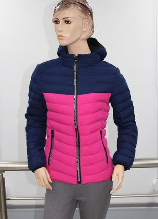 Куртка женская Remain сине-розовая
