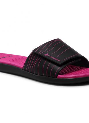 Сланцы женские Rider pool 2 slide women slipper Black\Pink (Ра...