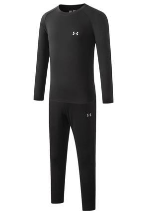 Термобельё детское/подростковое Under Armour черного цвета