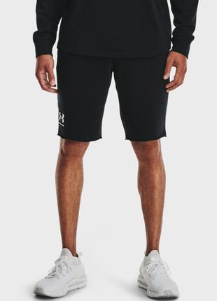 Мужские черные шорты Under Armour RIVAL TERRY SHORT