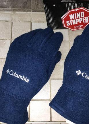 Перчатки мужские зимние Columbia Windstopper с сенсорным пальцем