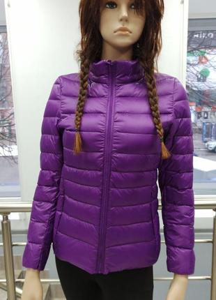Куртка женская Ultra Light чернично-фиолетовая
