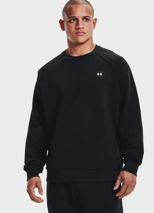 Мужской черный свитшот Under Armour Rival Fleece Crew