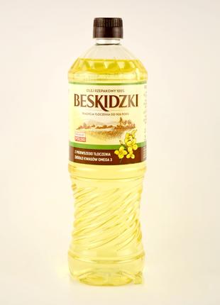 Масло рапсовое рафинированое Beskidzki 1 л (Польша)