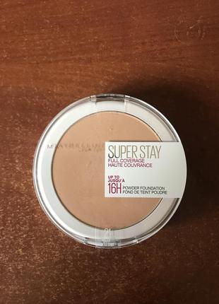 Пудра для обличчя maybelline new york super stay 16h 21 - nude