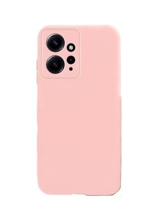 Чехол Liquid Silicone для Xiaomi Redmi Note 12 4G Light Pink (...