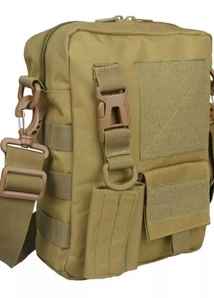Тактический рюкзак сумка на плечо. армейский военный