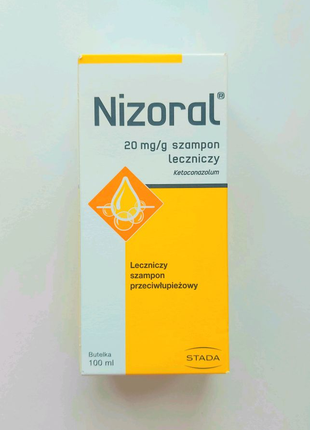 Nizoral (Нізорал) 20 mg/ g Нізорал Шампунь Від Лупи 100мл