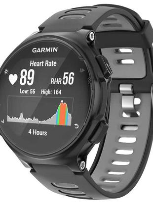 Cменный ремешок для часов garmin forerunner 220 / 230 / 235 / ...