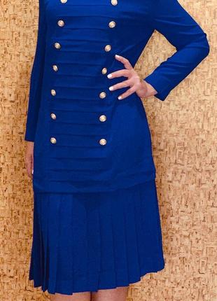 Винтажное платье 70хх frank ushev escada стиль