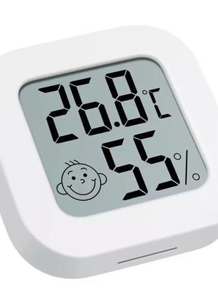 Термометр гигрометр с индикатором смешной рожицей