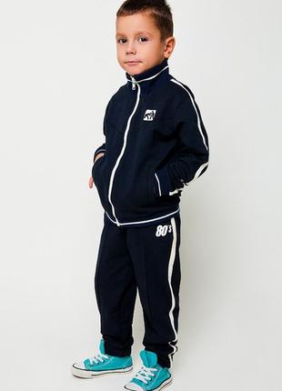 Детский спортивный костюм Nenka под классику 80-х, синего цвет...