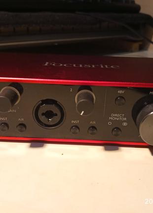 Звукова карта Focusrite Scarlett 2i2 the 3rd Generation (б\в)