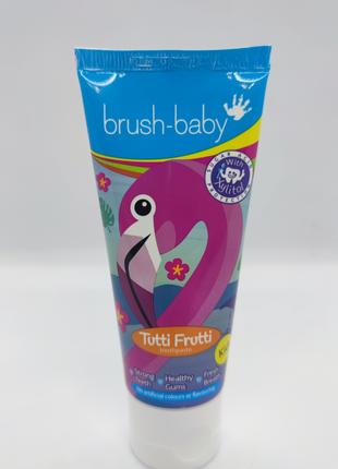 Brush-Baby TuttiFrutti зубна паста, фламінго 3-6 років, 50 мл