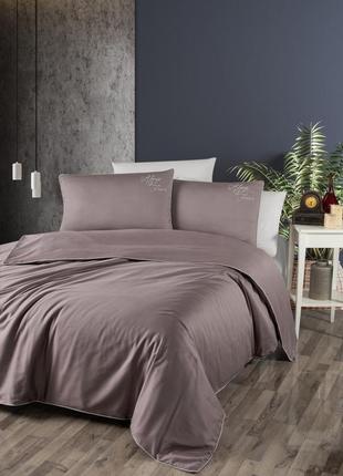 Постельное белье first choice deluxe satin 200х220 timeless lilac