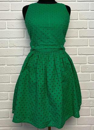 Зелене платтячко topshop